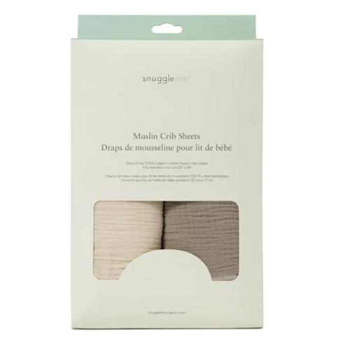 Muslin Crib Sheets | Natural + Birch