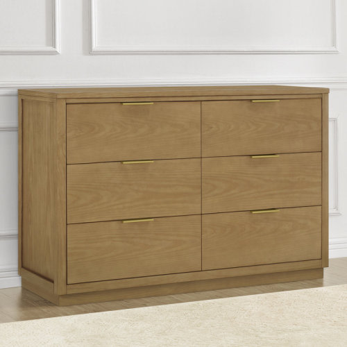 Delta Children Forever 6 Drawer Dresser - Naturals Collection | Wayfair