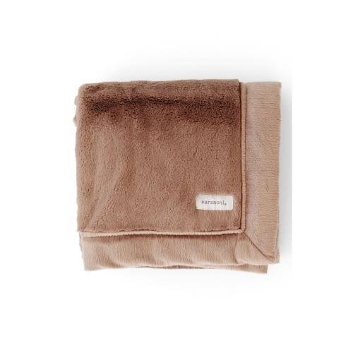 Faux Fur Recieving Blanket, One Size