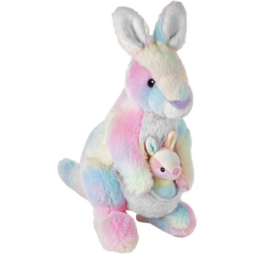 Wild Republic Mellowkins-Eco Kangaroo, Stuffed Animal, 12 Inch, Plush Toy, Ecofriendly