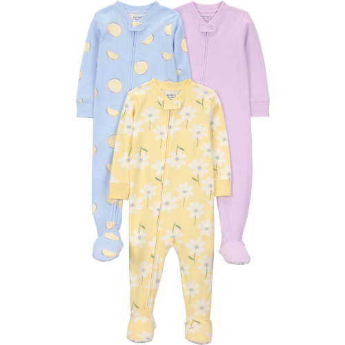 Carter's Child of Mine Toddler Pajama Sleeper, 3-Pack, Sizes 12M-5T