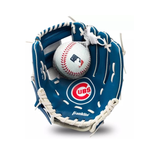 Franklin Youth Chicago Cubs Teeball Glove and Ball Set | Dick's Sporting Goods