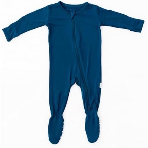 Bamboo Little Soft Baby Footie Pajamas, Baby Clothes, Newborn Sleepers, 95% Viscose and 5% Spandex, 0-24 Months