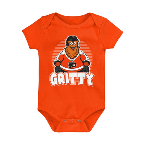 Philadelphia Flyers Gritty Baby Mascot Spirit ORANGE One Piece - 133414710