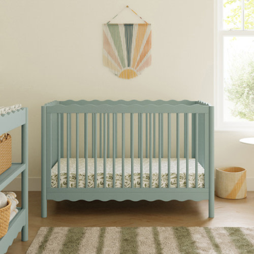 Swell 4-in-1 Convertible Crib with Conversion Kit - Light Sage