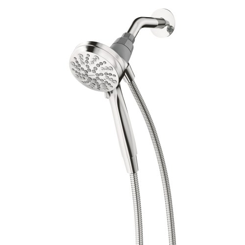 Moen Magnetix Engage 6.0 -Spray Chrome 3.5-in Round Handheld Shower Head 1.75 GPM