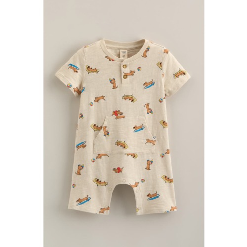 Henley Pocket Romper