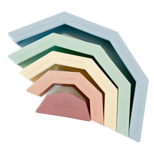 Noah's Rainbow Silicone Toy – OUR HOUSE ABOVE
