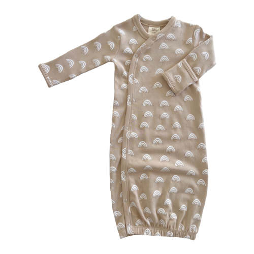 Tan Rainbow / Organic Gown