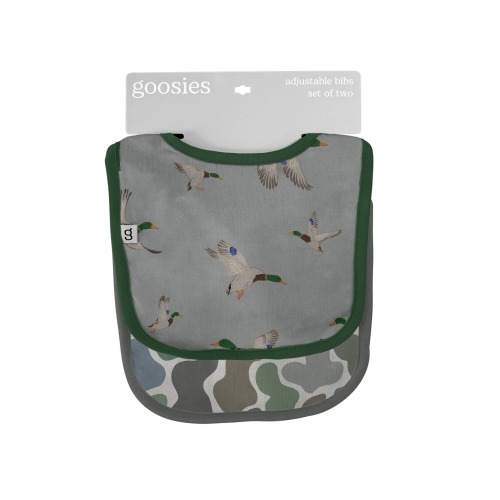 Mallards Ducks & Camo - Bib Set – The Silly Goose Children’s Shop