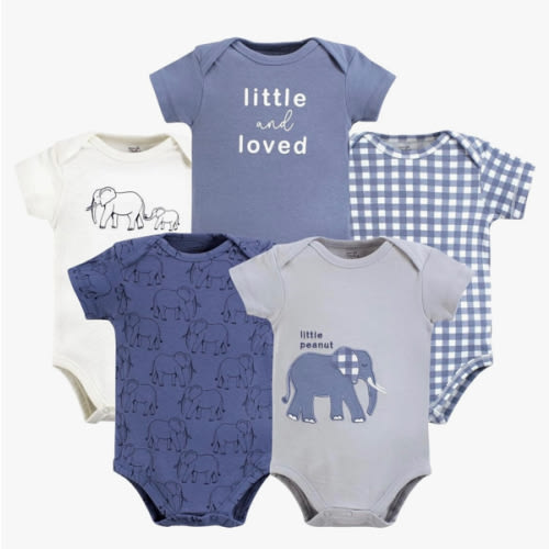 Touched by Nature Unisex Baby Organic Cotton Bodysuits