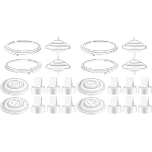Maymom Pump Parts Compatible with Spectra S1 S2 9 Plus Breastpump Replace Backflow Protector Membrane Duckbill Valve Tube Not Original Spectra Replacement Pump Parts (Pack of 2)