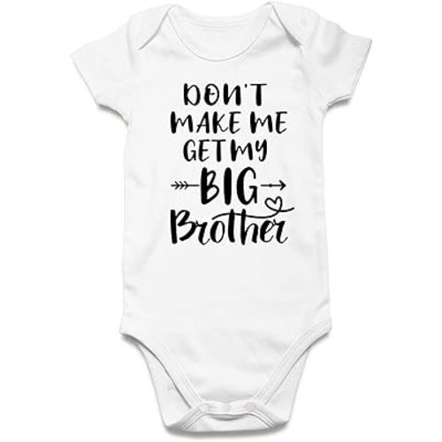 UNIFACO Unisex Baby Funny Saying Outfit Short and Long Sleeve Bodysuits Romper 0-18M