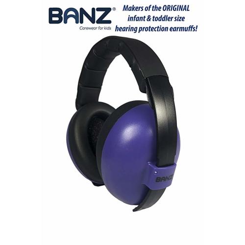 BANZ Earmuffs Infant Hearing Protection – Ages 0-2 Years – The Best Earmuffs for Babies & Toddlers – Industry Leading Noise Reduction Rating – Block Noise