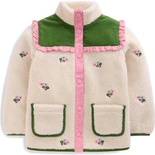 Kids' Pretty Mixed Media Jacket