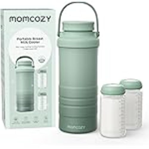 Amazon.com: Portable Breast Milk Cooler Bottle - 22oz Capacity Breastmilk Chiller for Travel Mom, 360° Cooling Keeps Milk Fresh for 24 Hours, Breastfeeding Essentials with 2pcs Bottle for Breastmilk Storage : Baby