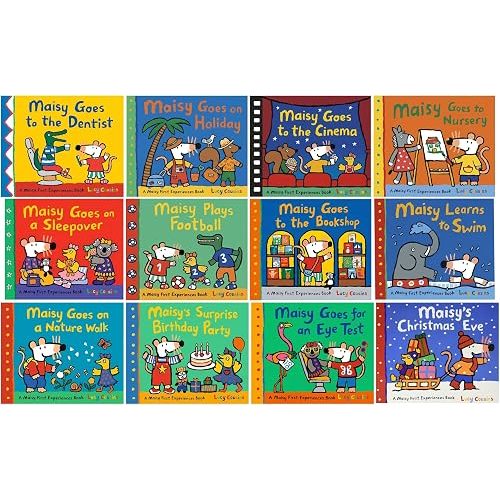 Maisy Mouse First Experiences 12 Books Collection Set (Set 1) By Lucy Cousins
