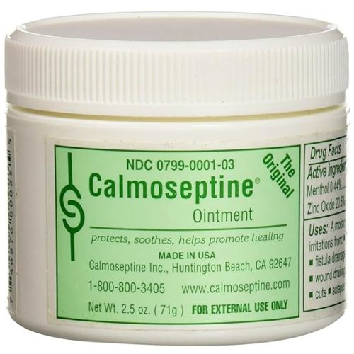 Calmoseptine Ointment - 2.5 Oz Jar Each