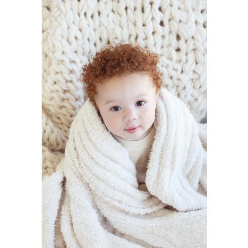 CuddleLane™ Luxe Blankets in Shell | Caden Lane