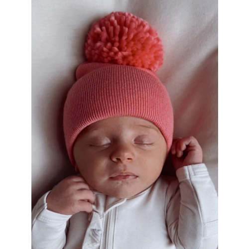 Baby's First Hat®, Pink Punch Pom – SpearmintLOVE