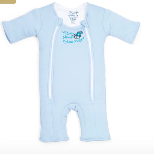 Blue Baby Merlin’s Magic Sleepsuit – 100% Cotton for Better Baby Sleep
