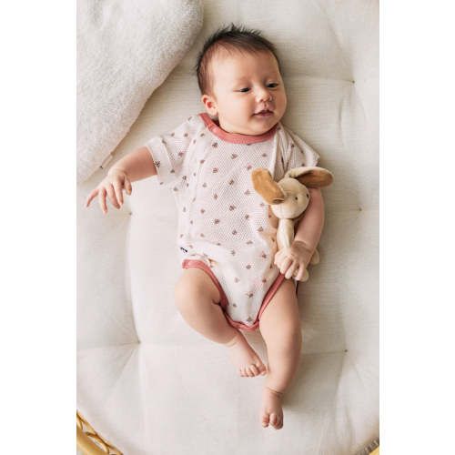 Cotton Mesh Bodysuit [0-30M] – Konny Baby