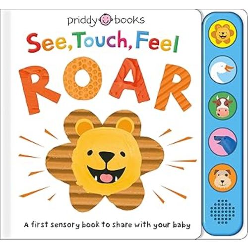 See, Touch, Feel: Roar: A First Sensory Book
