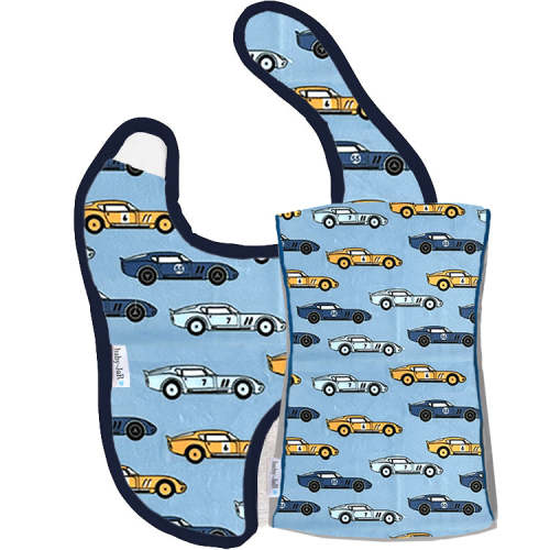Burp 'N Bib Gift Set - Race Car