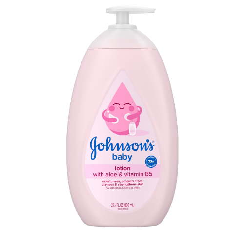 Johnson’s Baby Lotion, Safe for Newborns, 27.1 Fl oz
