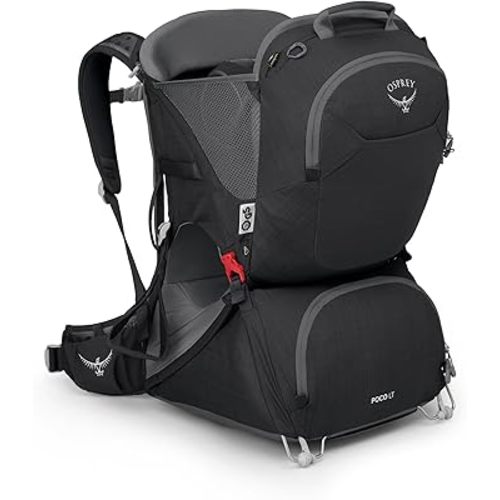 Osprey Poco LT Lightweight Child Carrier Backpack - Compact, Travel-Ready Kid Carrier with Sunshade and Adjustable Fit - Lightweight, Comfortable Hiking Carrier for Toddlers
