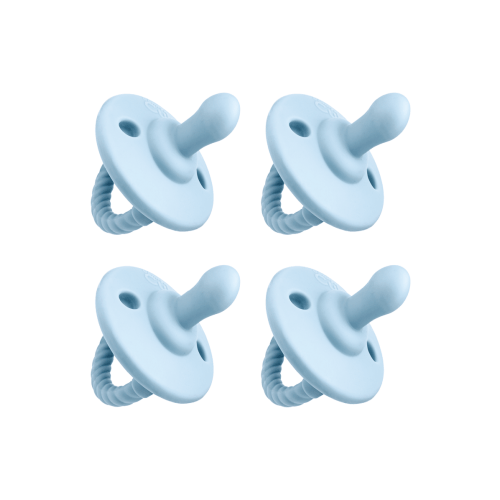 Pacifiers, 4 Pack - Flat,&nbsp; 0 to 18 Months