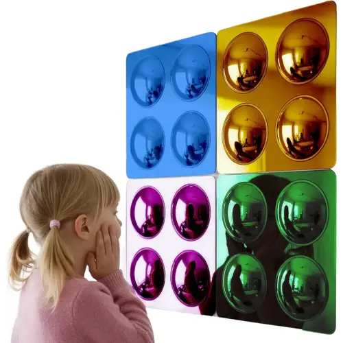 Special Supplies Sensory Bubble Wall Mirror - Interactive Colorful - TikTok Shop