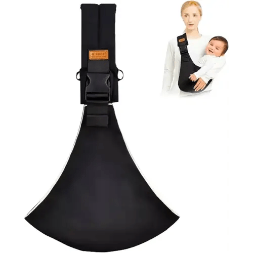 Baby Sling Carrier,Toddler Carrier, 2025 New Baby Sling,Portable and Lightweight Sling,Non-Slip Hip Seat Carrying 10-30lbs(Black)