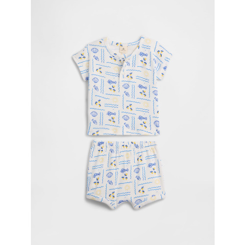 12mo Baby Two-Piece Graphic Outfit Set