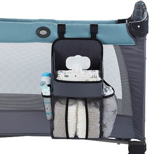 LA Baby Universal Playard Nursery Organizer & Diapers Organizer