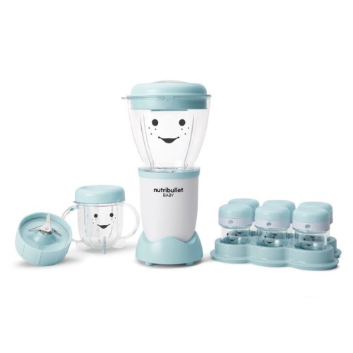 nutribullet Baby® Baby Food Blender 16 Piece NBY10100 – Blue / White