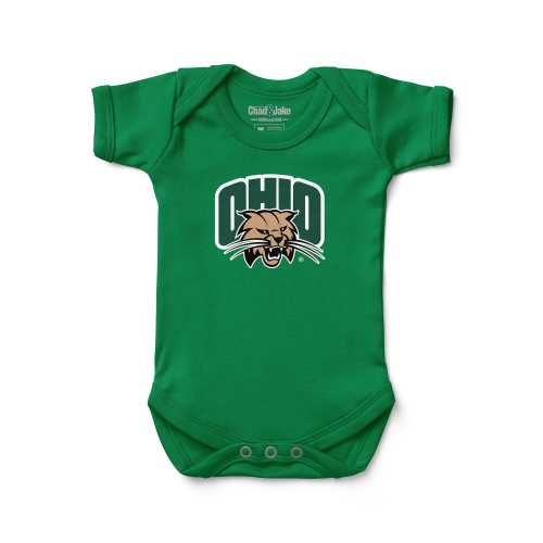Ohio Bobcats Logo Baby Bodysuit | Official NCAA Licensed Infant Bodysuit