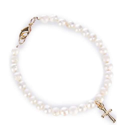 Mud Pie Baby Girls Cross Bracelet