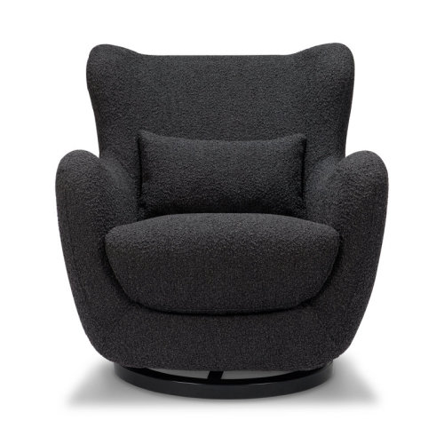 Nursery Works Solstice Swivel Glider in Boucle & Reviews | Perigold