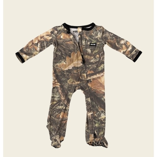 Camo Bamboo Zip-Up Sleeper – Yee Yee Apparel