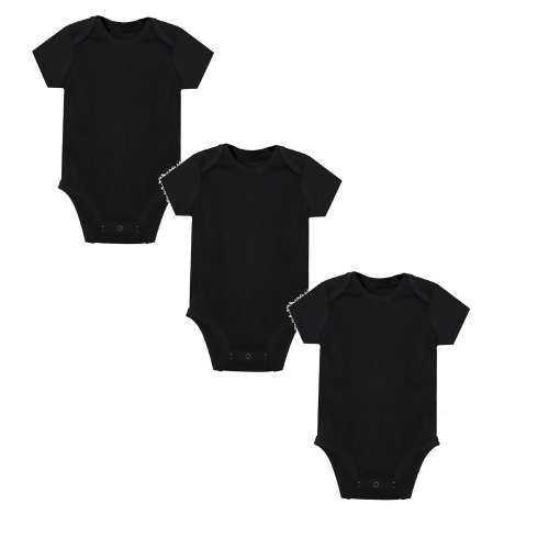 3 Pack Bodysuit Baby Short Sleeve Sleeper Cotton Romper Pajamas Jumpsuit Girl Clothes 6-9 Months