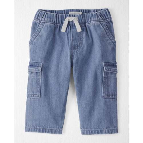 Baby Organic Cotton Denim Cargo Pants - Little Planet | Carter's