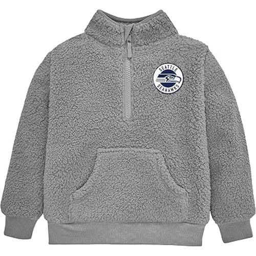 Gerber Baby NFL Team Sherpa Mock Neck Pull Over Sweatshirt