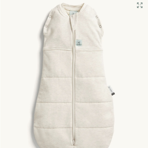 Cocoon Swaddle Bag 3.5 TOG Oatmeal Marle (Winter Swaddle) – ergoPouch AU