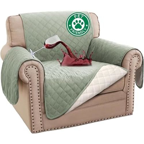 Turquoize 100% Waterproof Chair Covers Couch Covers for Dogs, Chair 28"