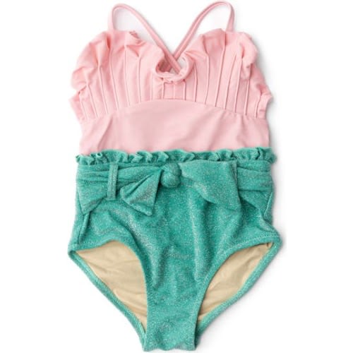 H20 Shimmer One-Piece Swimsuit, 6-12M