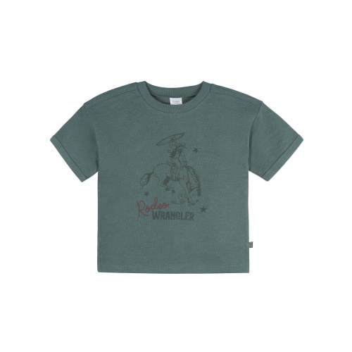 Modern Moments by Gerber Baby and Toddler Boy Loose Fit Ringer Organic Top, Sizes 0/3 Months - 5T