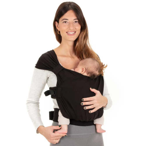 Bliss 2-in-1 Hybrid Baby Carrier & Wrap - Black