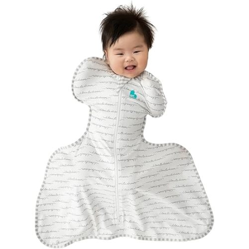 Love to Dream Swaddle UP, Baby Sleep Sack, Hip Dysplasia, Specially Designed Swaddle Up with a Wider fit at The Bottom so That it can be Worn Over a Hip dysplasia Harness or Brace, Dreamer, Medium