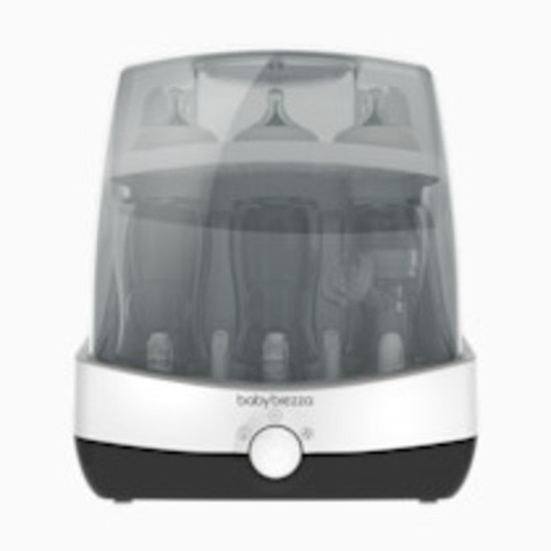 Baby Brezza SuperFast Sterilizer Dryer - White On Black